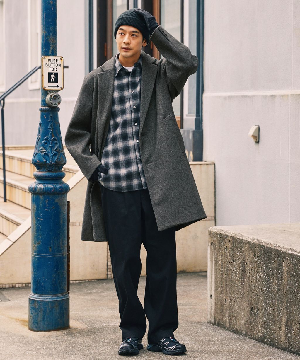 THE CRAFT CREW PRODUCTS 靜電防止保暖長版切斯特大衣_20