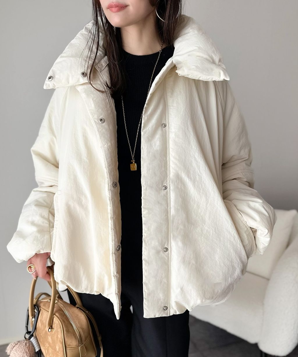 JaVa 可拆式立領2way保暖中棉外套(男女同款)_52