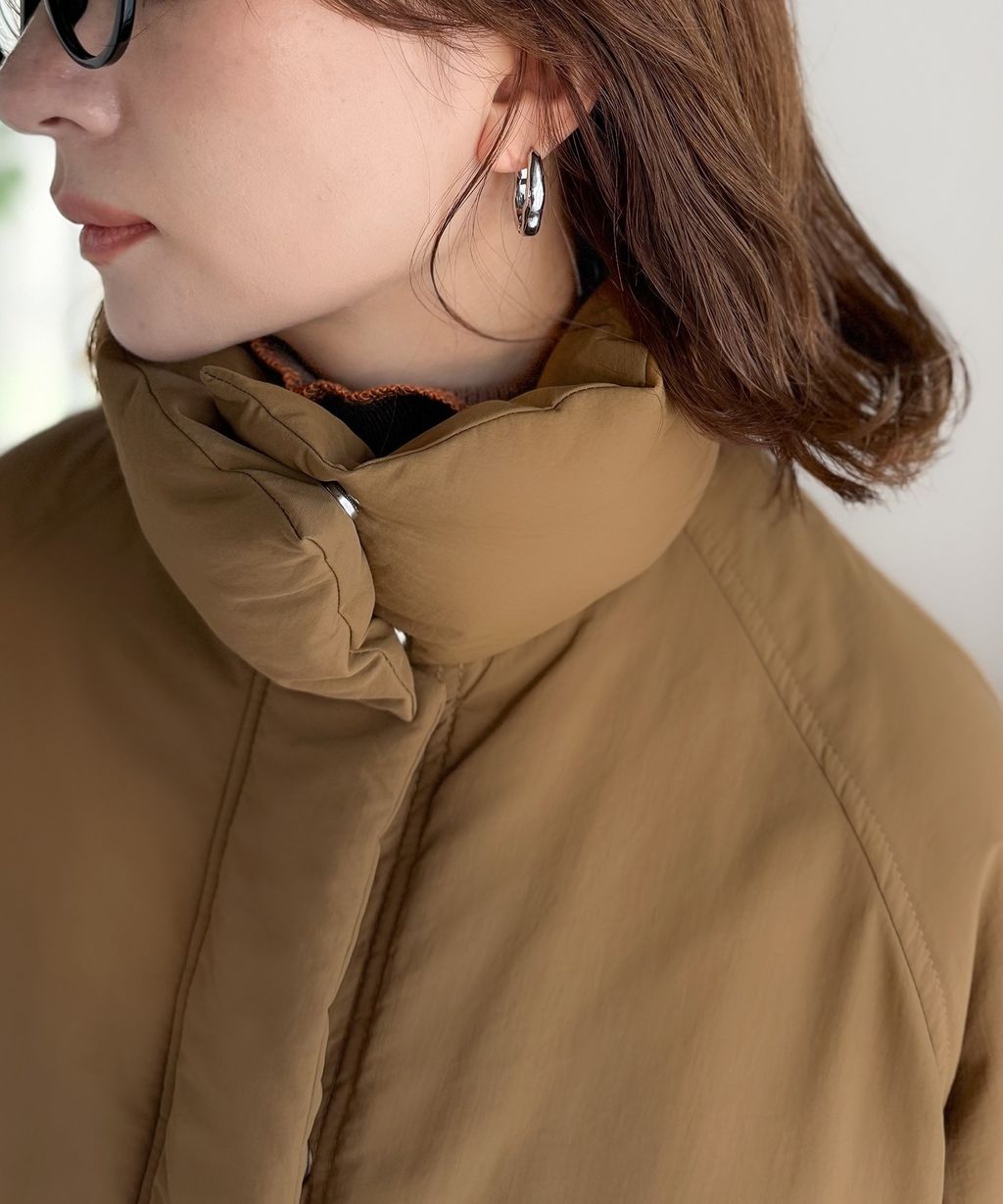 JaVa 可拆式立領2way保暖中棉外套(男女同款)_43