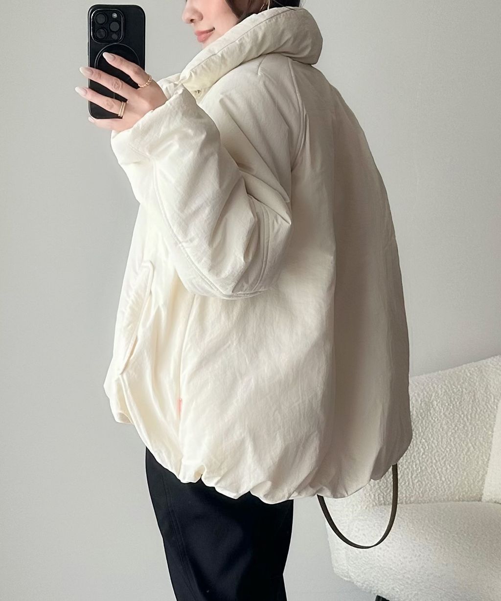 JaVa 可拆式立領2way保暖中棉外套(男女同款)_50