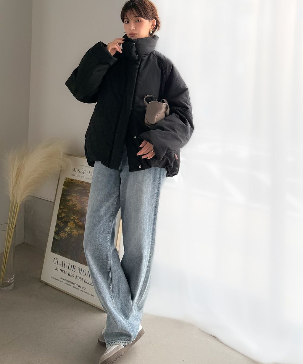 JaVa 可拆式立領2way保暖中棉外套(男女同款)_47