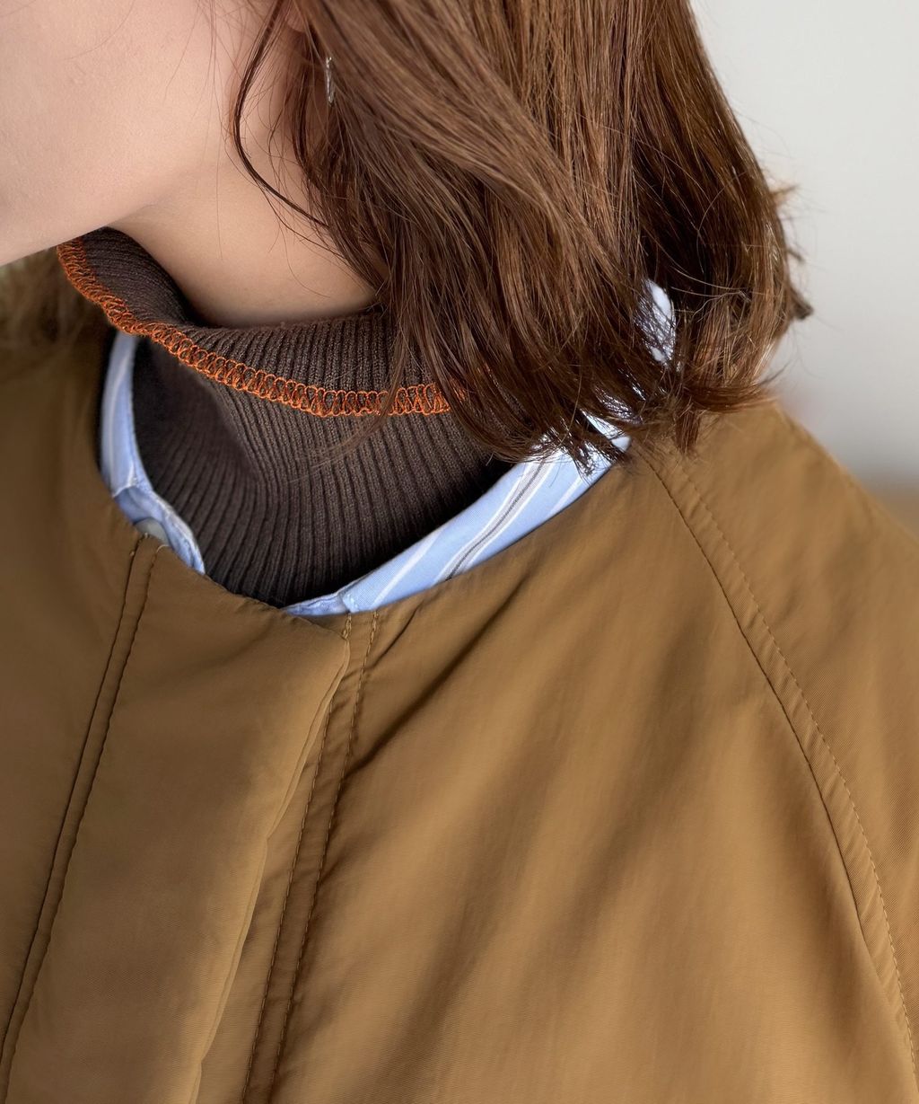 JaVa 可拆式立領2way保暖中棉外套(男女同款)_40