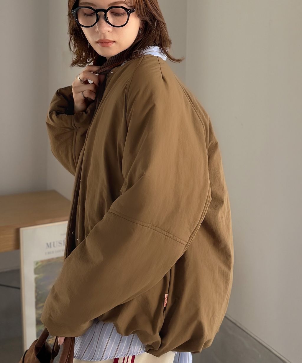 JaVa 可拆式立領2way保暖中棉外套(男女同款)_37