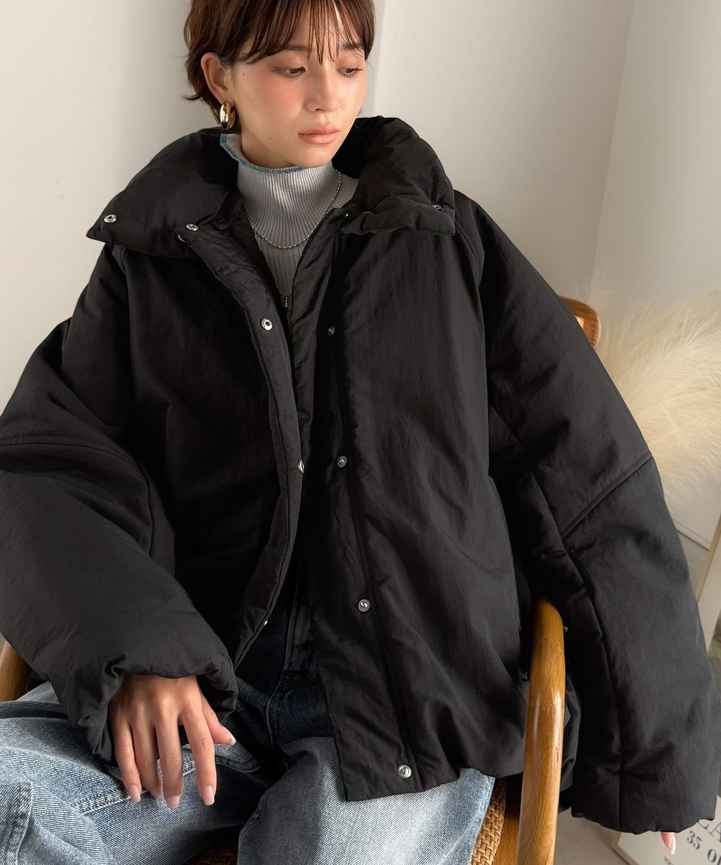 JaVa 可拆式立領2way保暖中棉外套(男女同款)_17