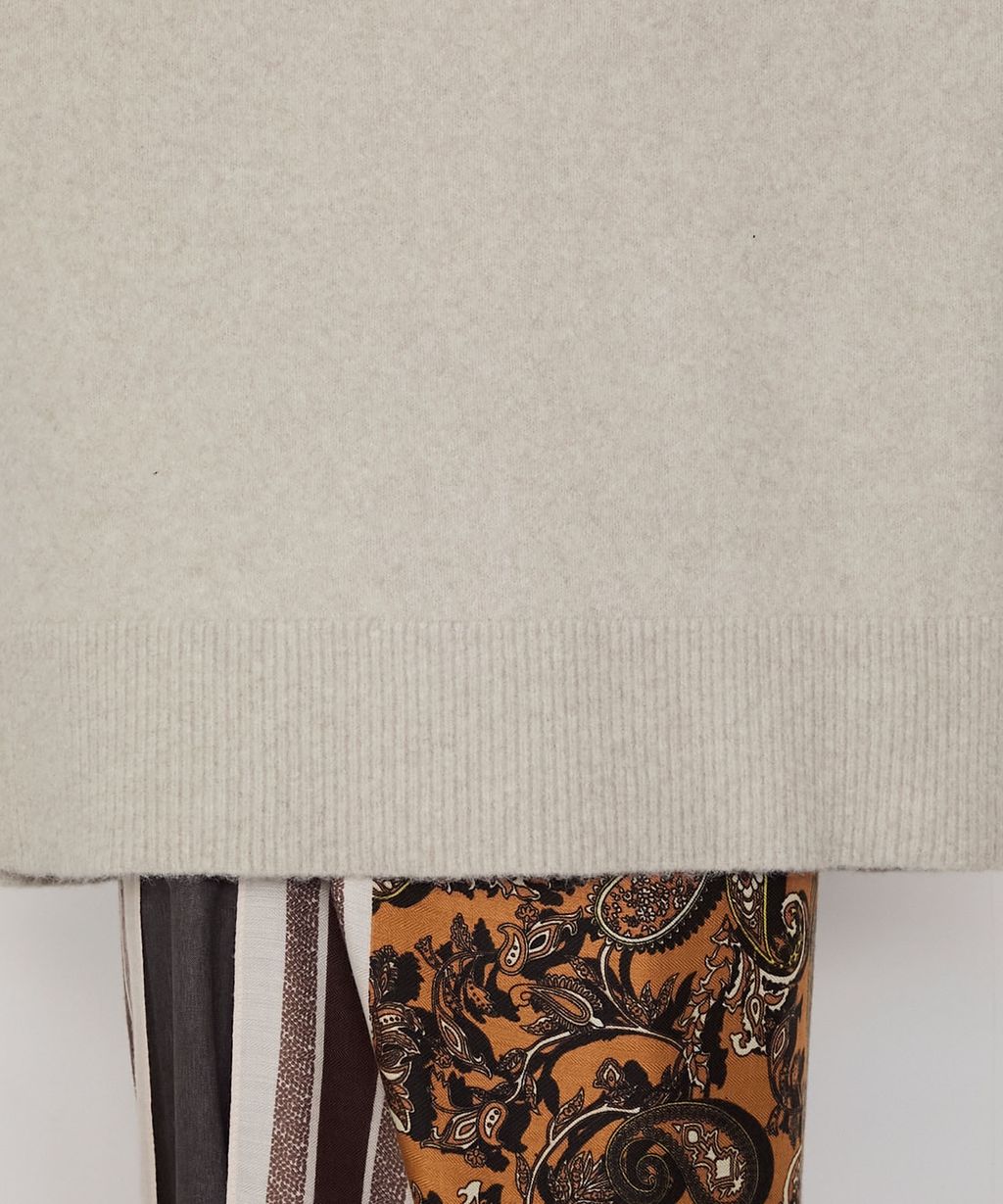 forksy. 假兩件層次感莫克領親膚針織上衣_55