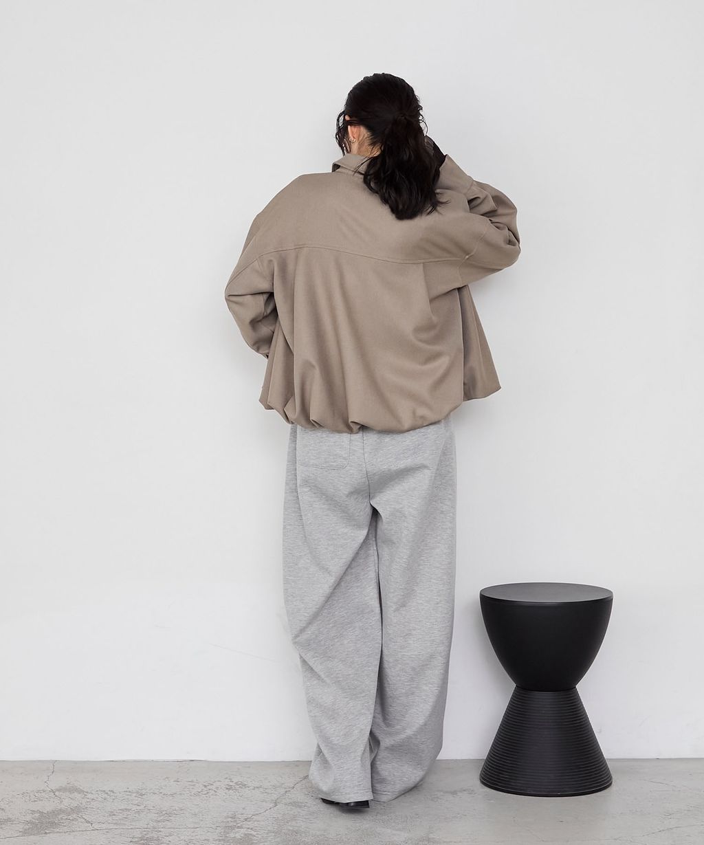 forksy. 立體澎裙下擺短版襯衫外套_51