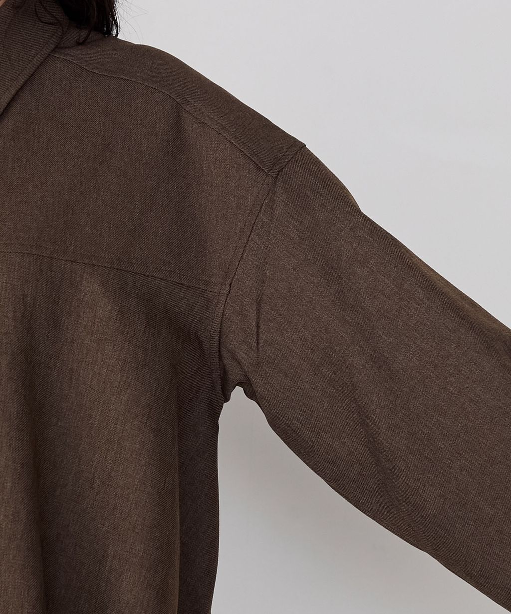 forksy. 立體澎裙下擺短版襯衫外套_24