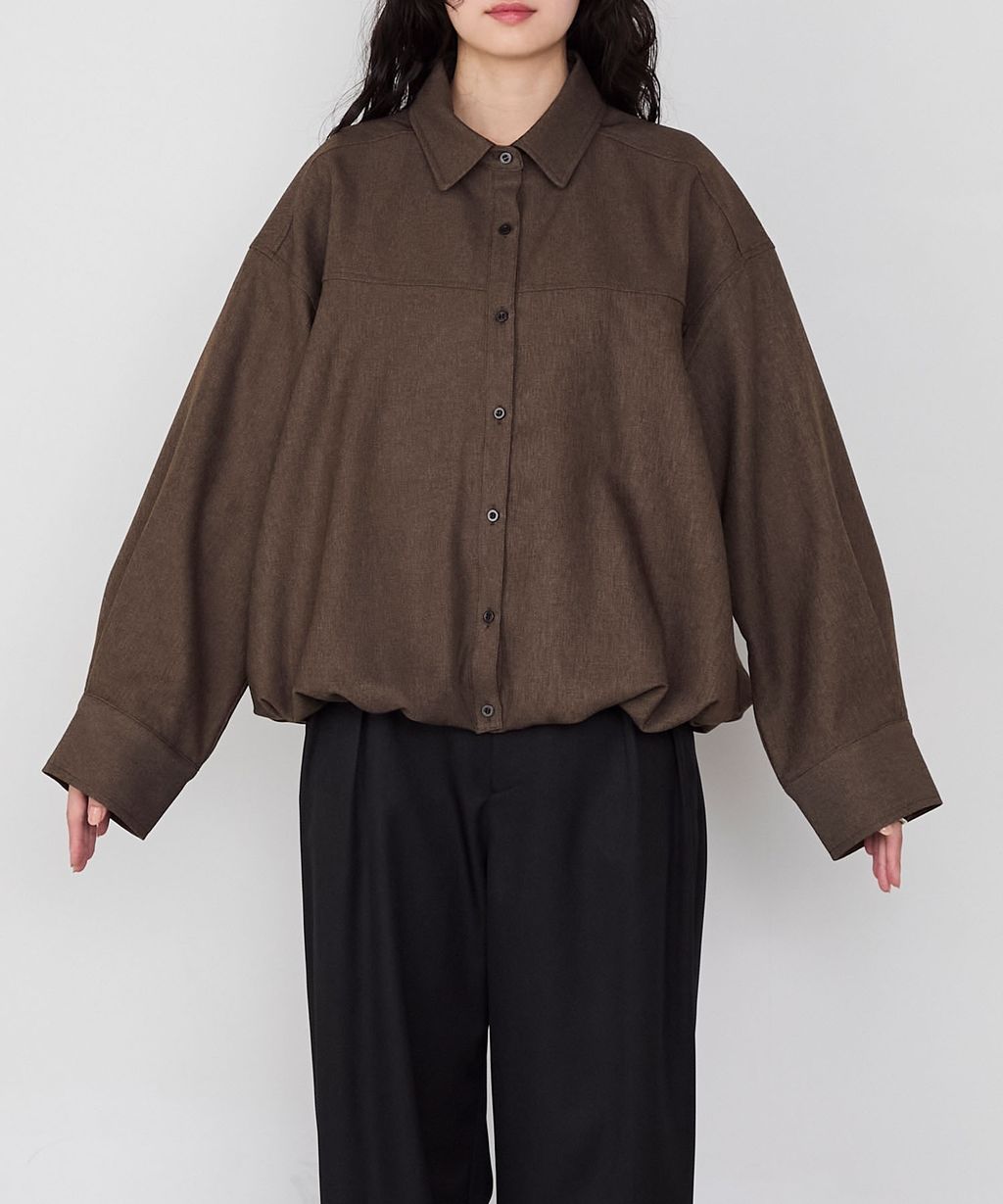 forksy. 立體澎裙下擺短版襯衫外套_22