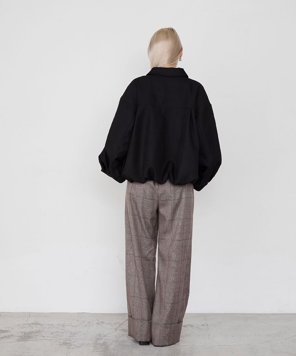 forksy. 立體澎裙下擺短版襯衫外套_39