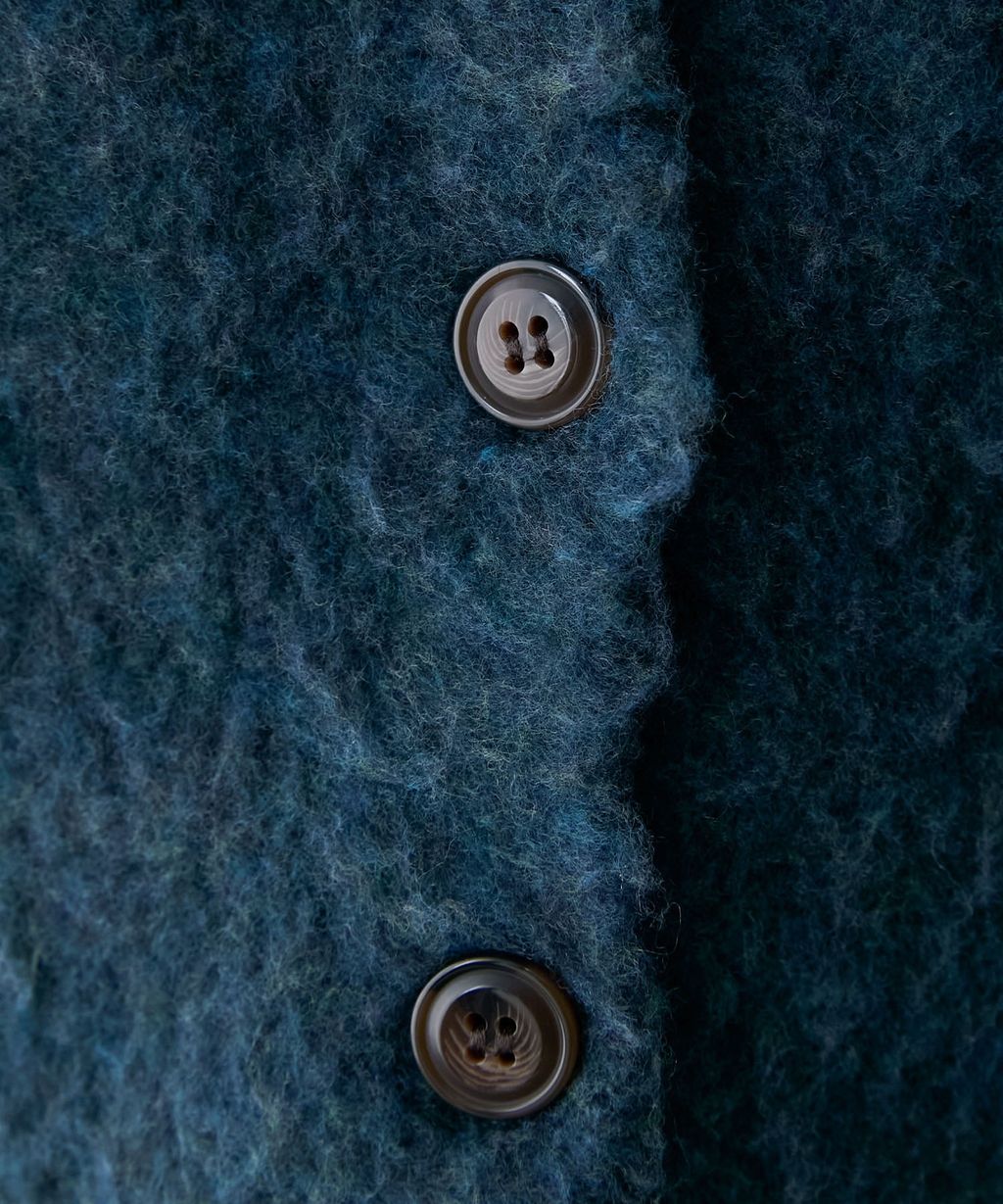 forksy. 假兩件短版落肩針織開襟外套_109