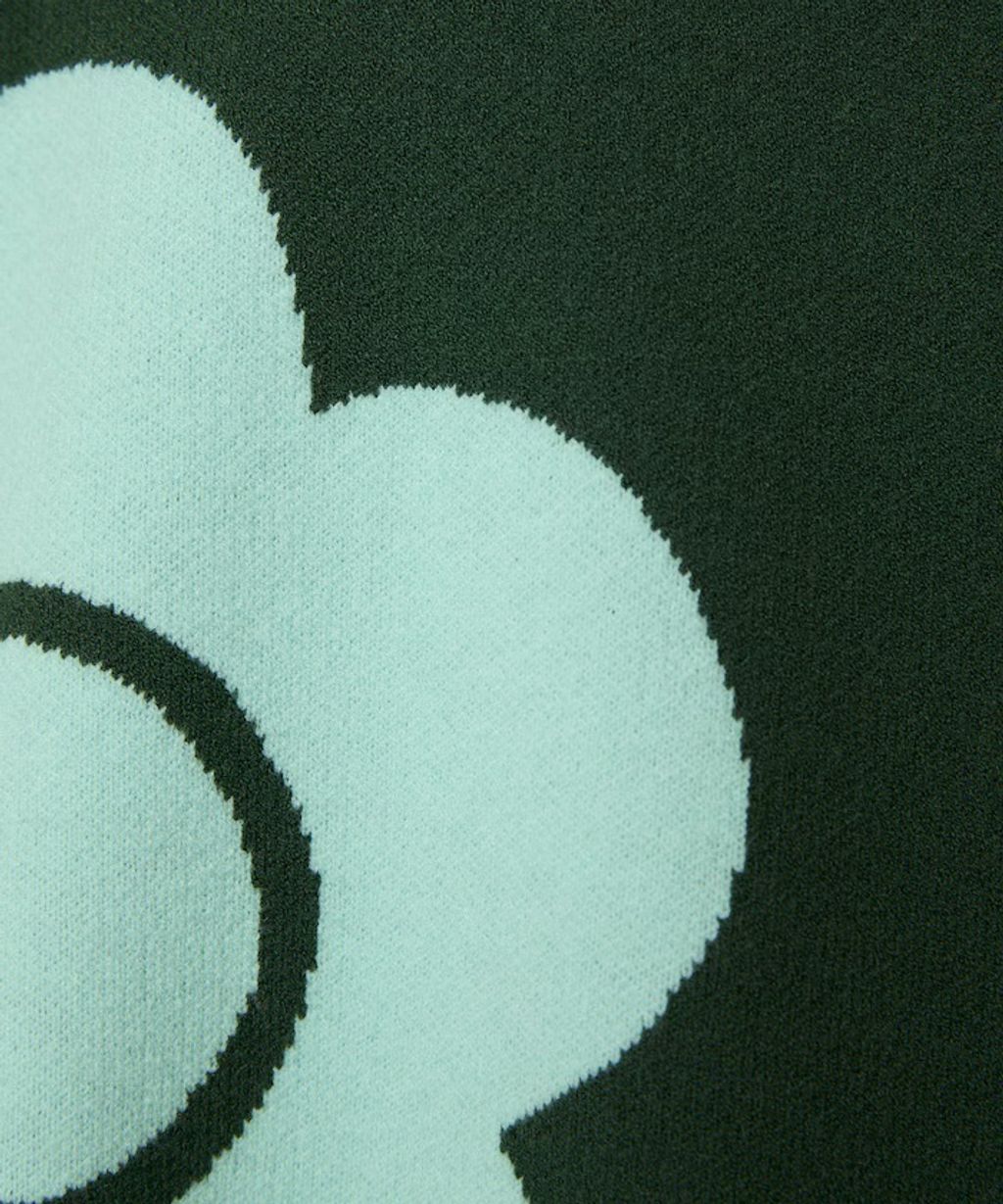 MARY QUANT 花朵logo袖線運動風針織大學T_50