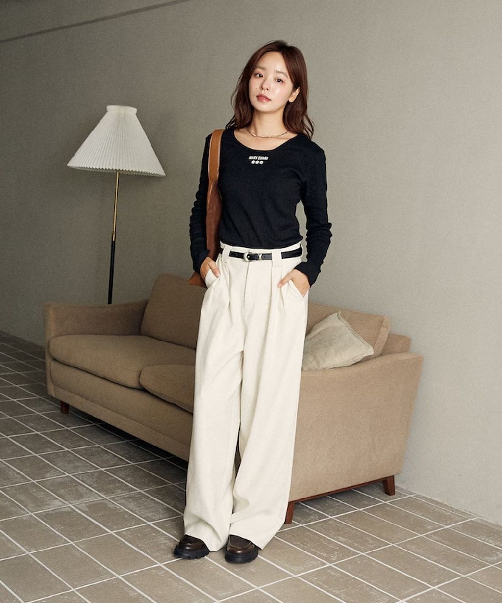 MARY QUANT 單點小雛菊刺繡2WAY前後兩穿針拔羅紋面料_40