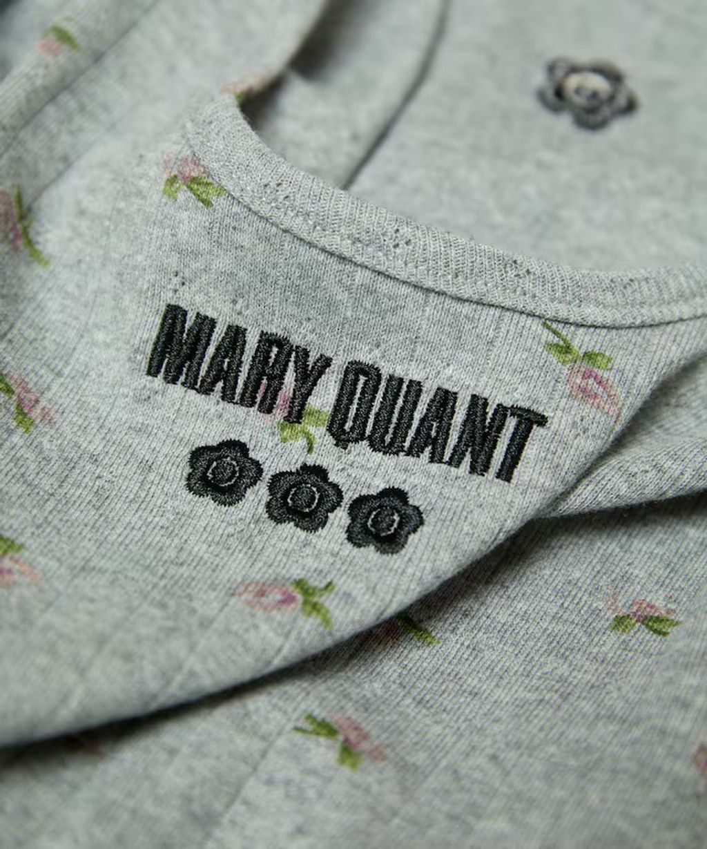 MARY QUANT 單點小雛菊刺繡2WAY前後兩穿針拔羅紋面料_31