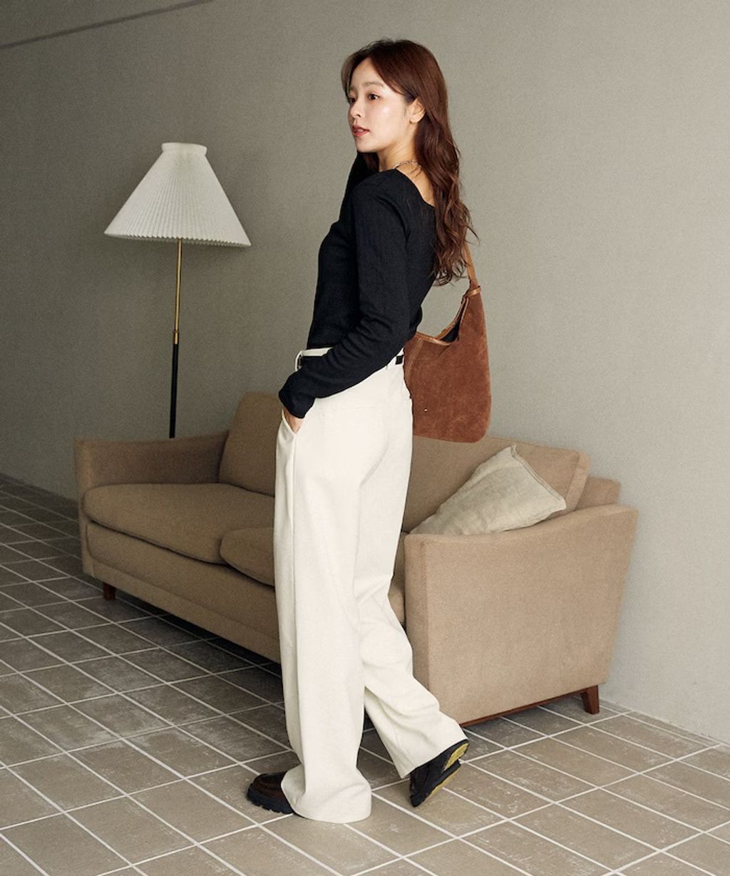 MARY QUANT 單點小雛菊刺繡2WAY前後兩穿針拔羅紋面料_38