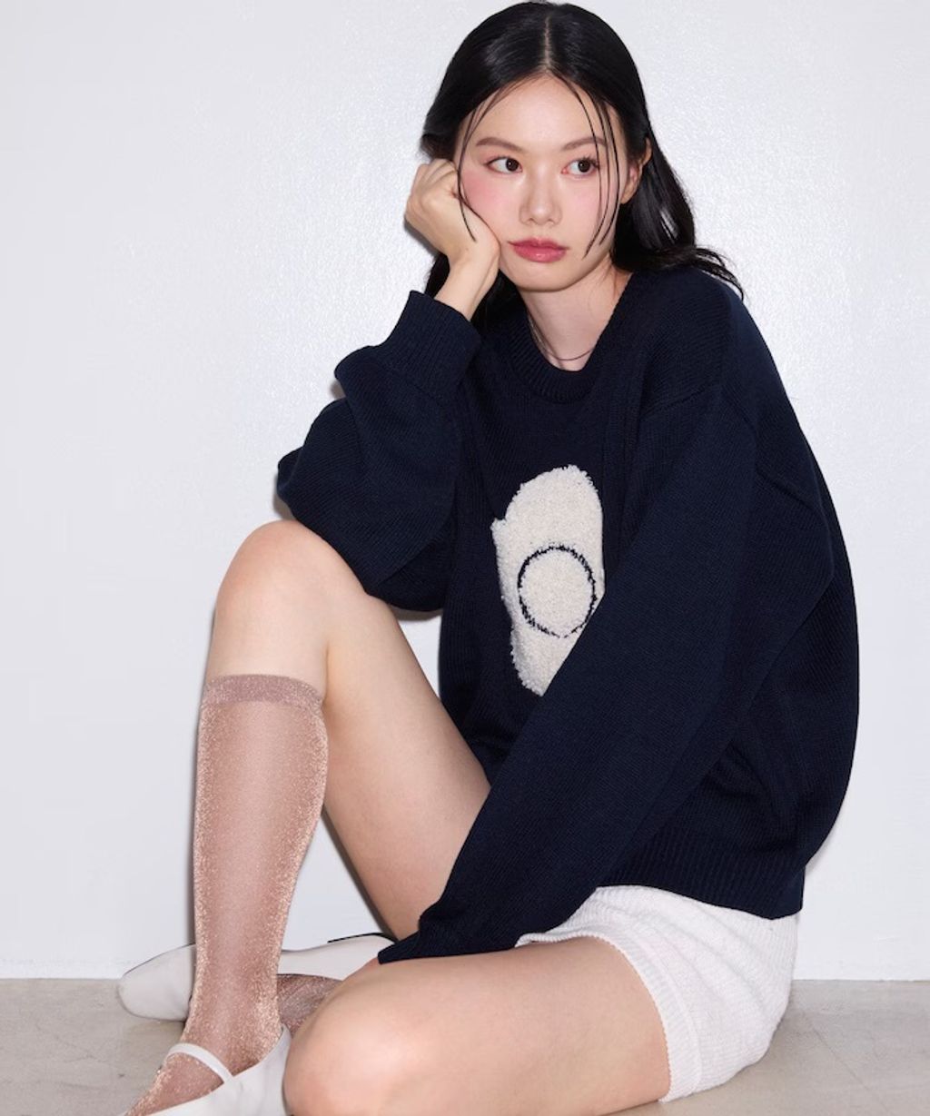 MARY QUANT 相良刺繡花朵提花針織上衣_92