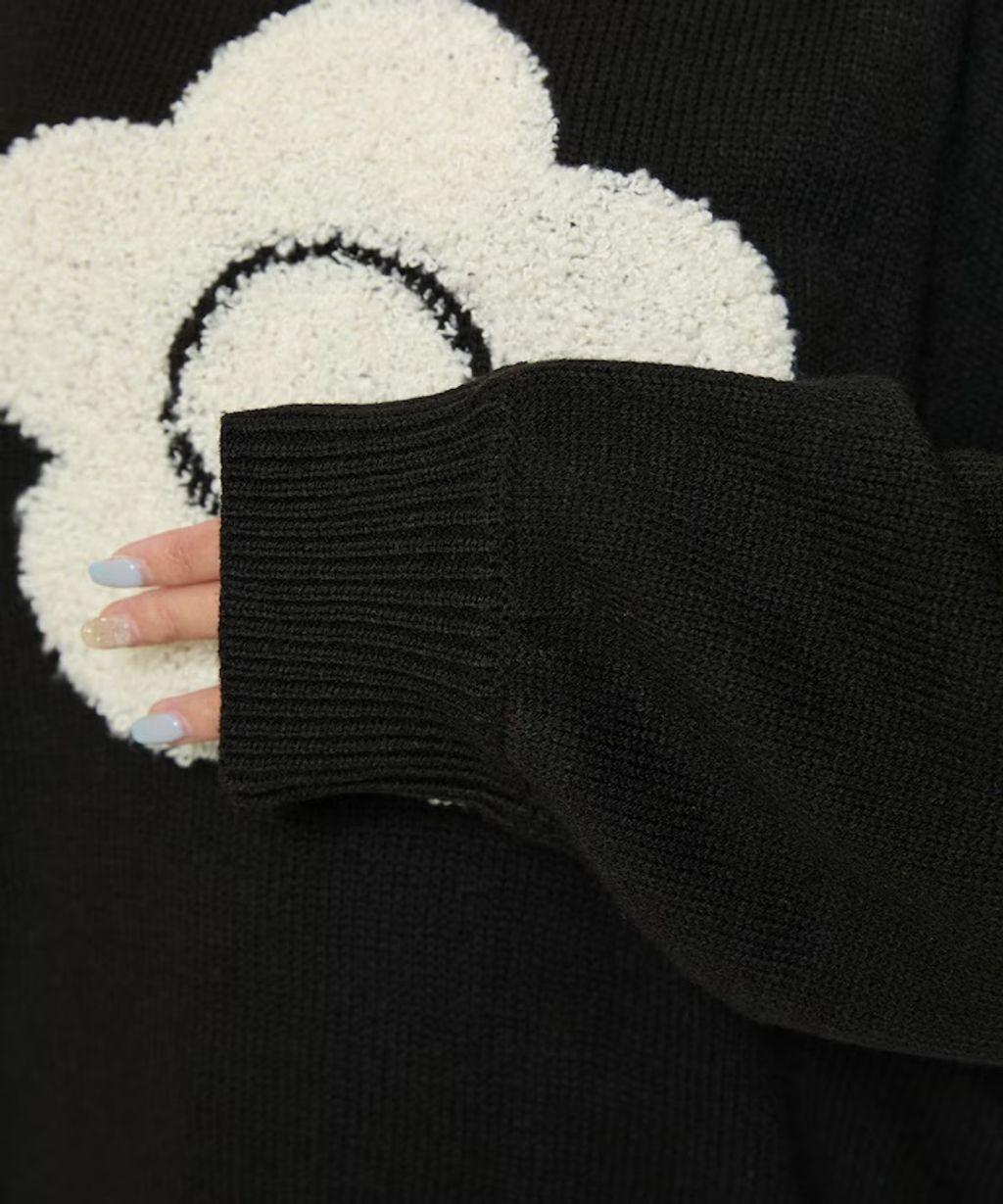 MARY QUANT 相良刺繡花朵提花針織上衣_90