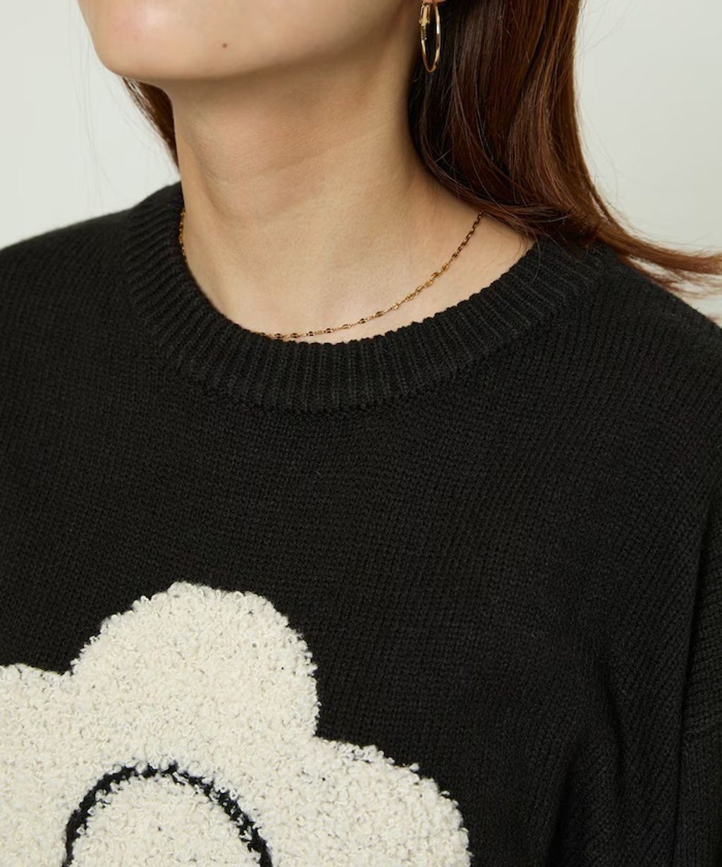 MARY QUANT 相良刺繡花朵提花針織上衣_88