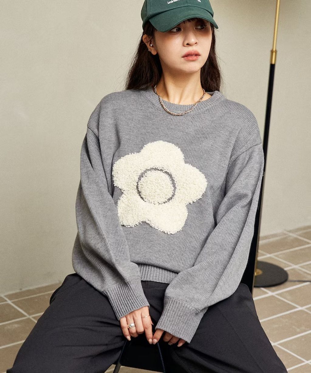 MARY QUANT 相良刺繡花朵提花針織上衣_42