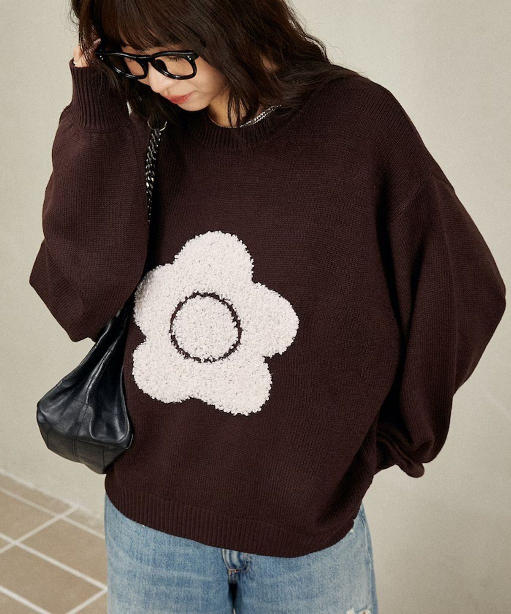 MARY QUANT 相良刺繡花朵提花針織上衣_28