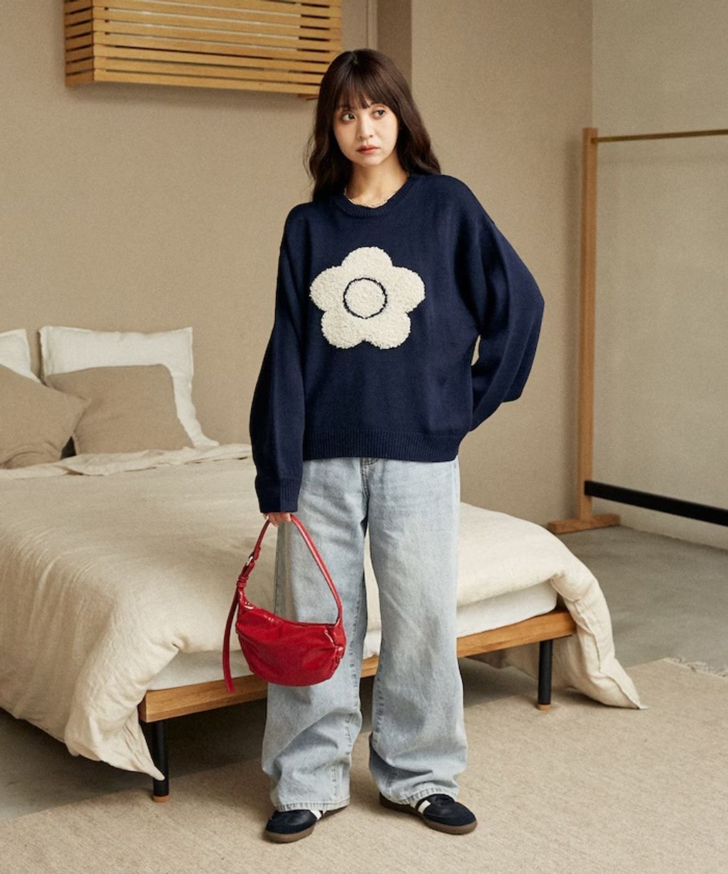 MARY QUANT 相良刺繡花朵提花針織上衣_25