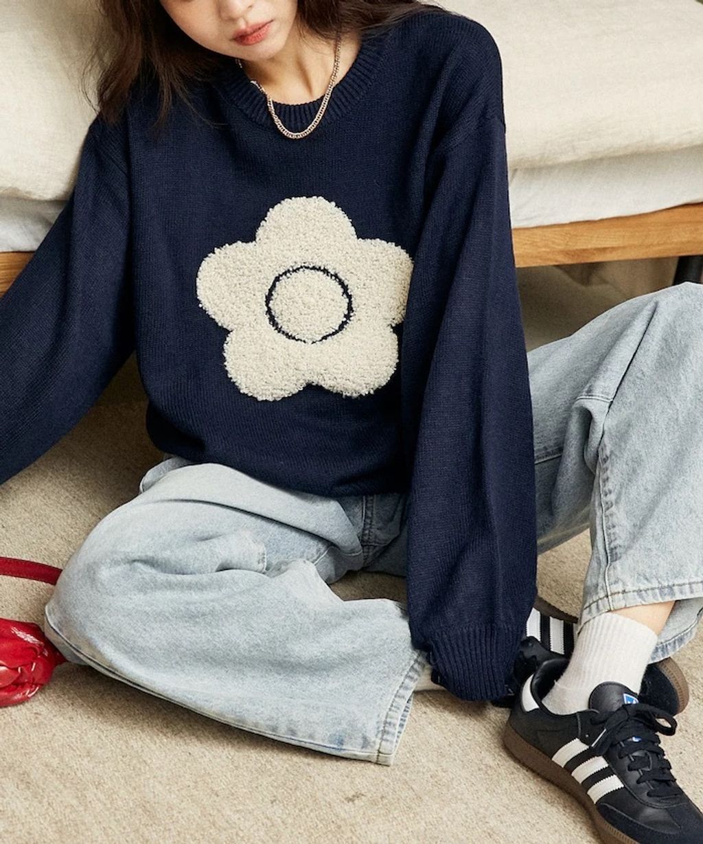 MARY QUANT 相良刺繡花朵提花針織上衣_19