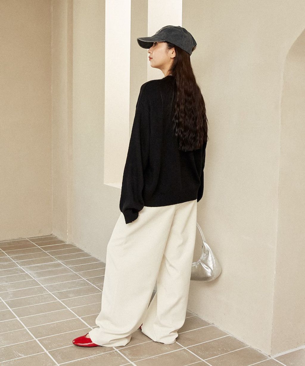 MARY QUANT 相良刺繡花朵提花針織上衣_14