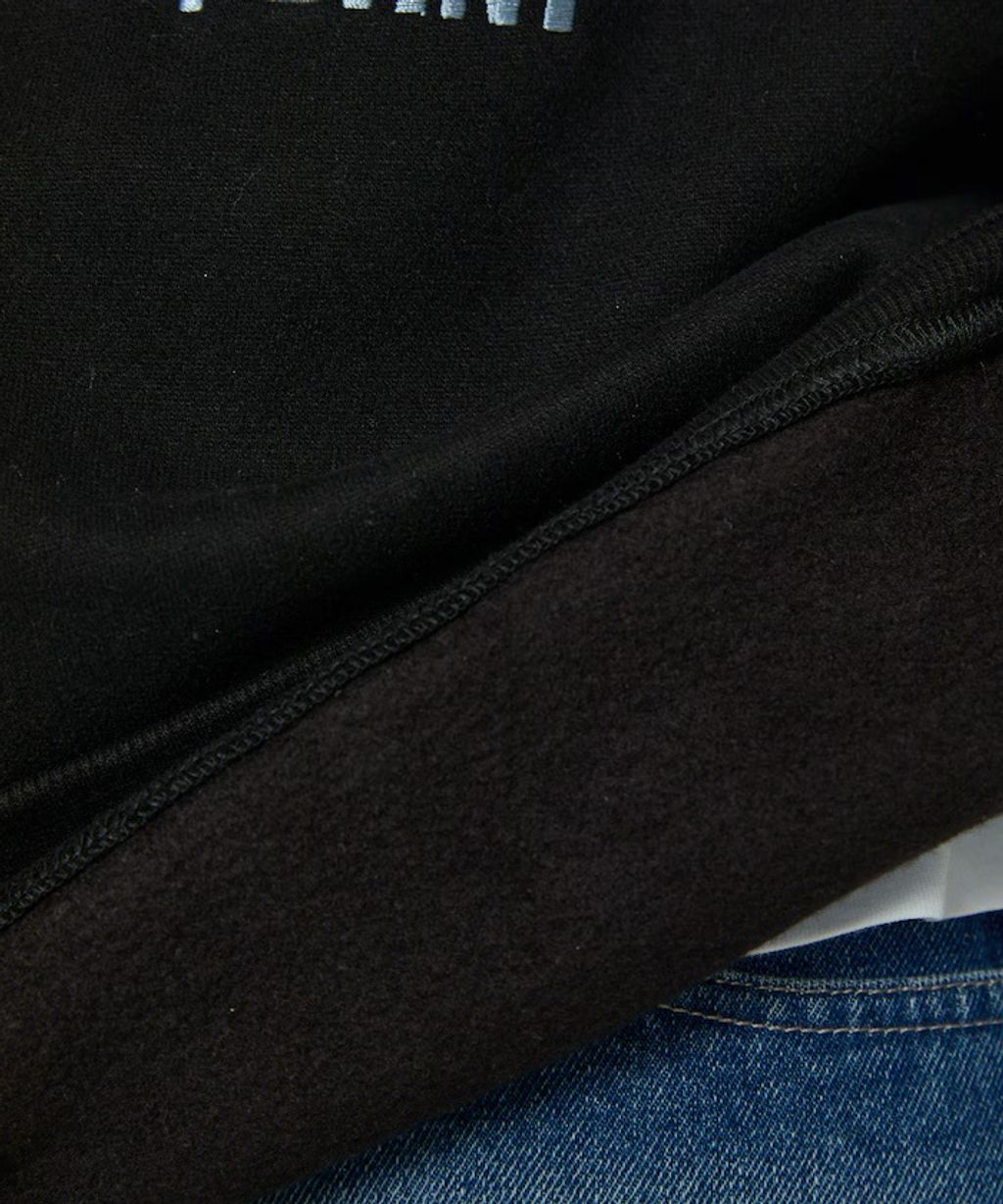 MARY QUANT 經典雛菊圓點布料拼接Oversize大學T_67