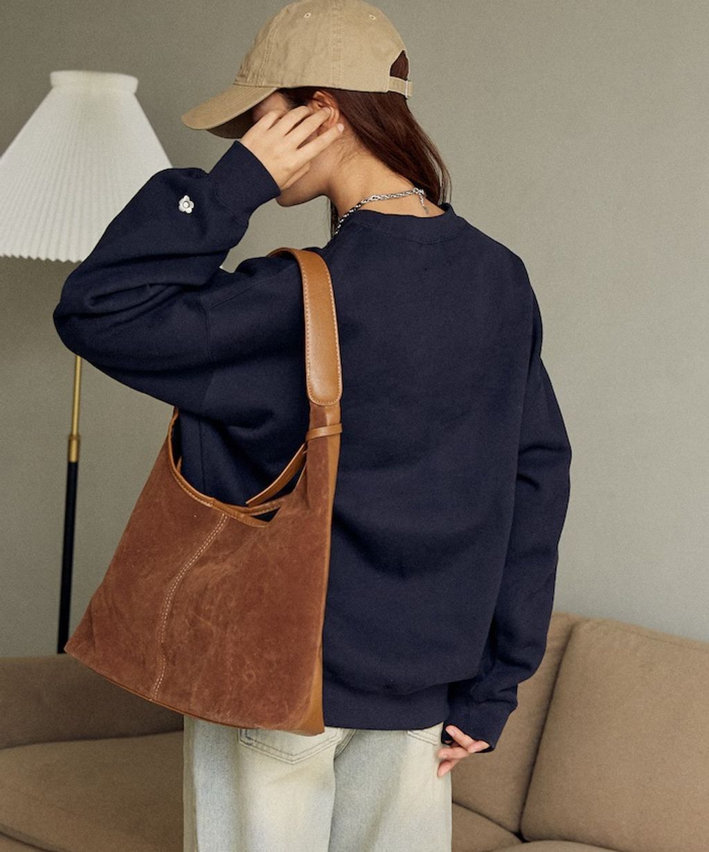 MARY QUANT 雛菊華夫紋logo字樣Oversize大學T_7