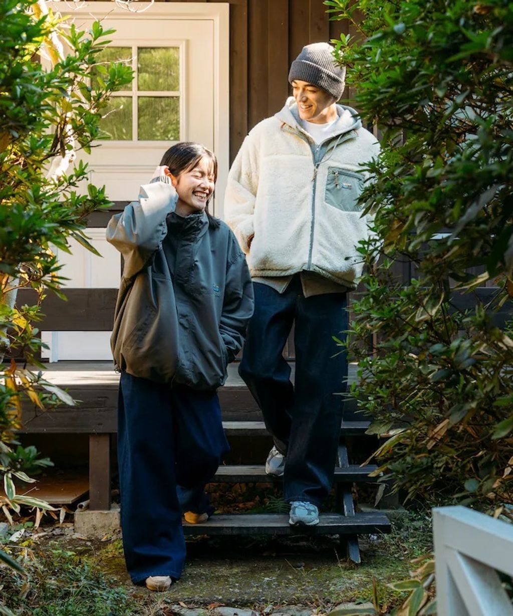 FREAKS STORE 雙面兩穿2way尼龍×羊羔絨保暖外套_6