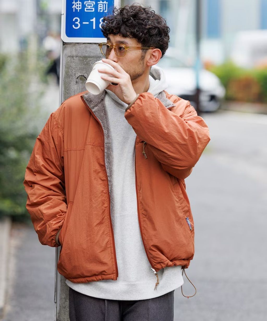 FREAKS STORE 雙面兩穿2way尼龍×羊羔絨保暖外套_63