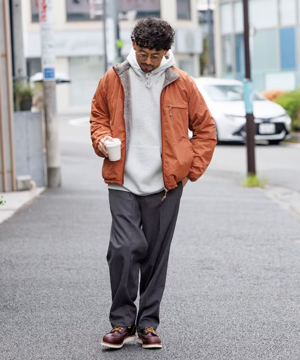 FREAKS STORE 雙面兩穿2way尼龍×羊羔絨保暖外套_61