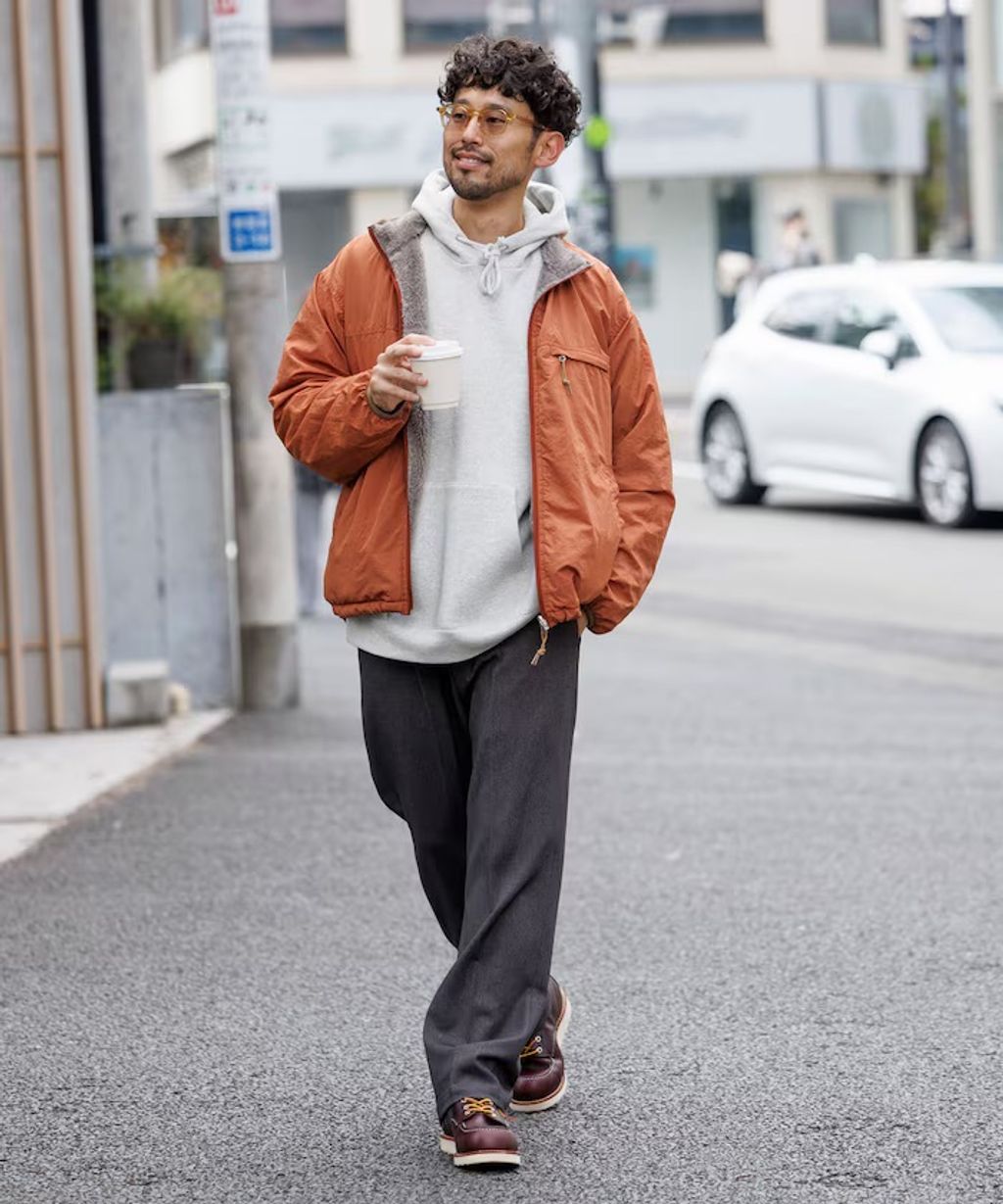 FREAKS STORE 雙面兩穿2way尼龍×羊羔絨保暖外套_59