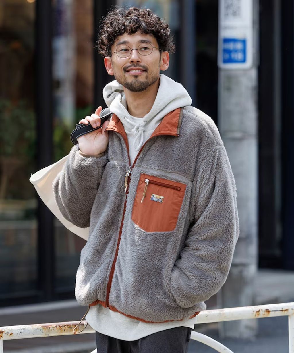 FREAKS STORE 雙面兩穿2way尼龍×羊羔絨保暖外套_58