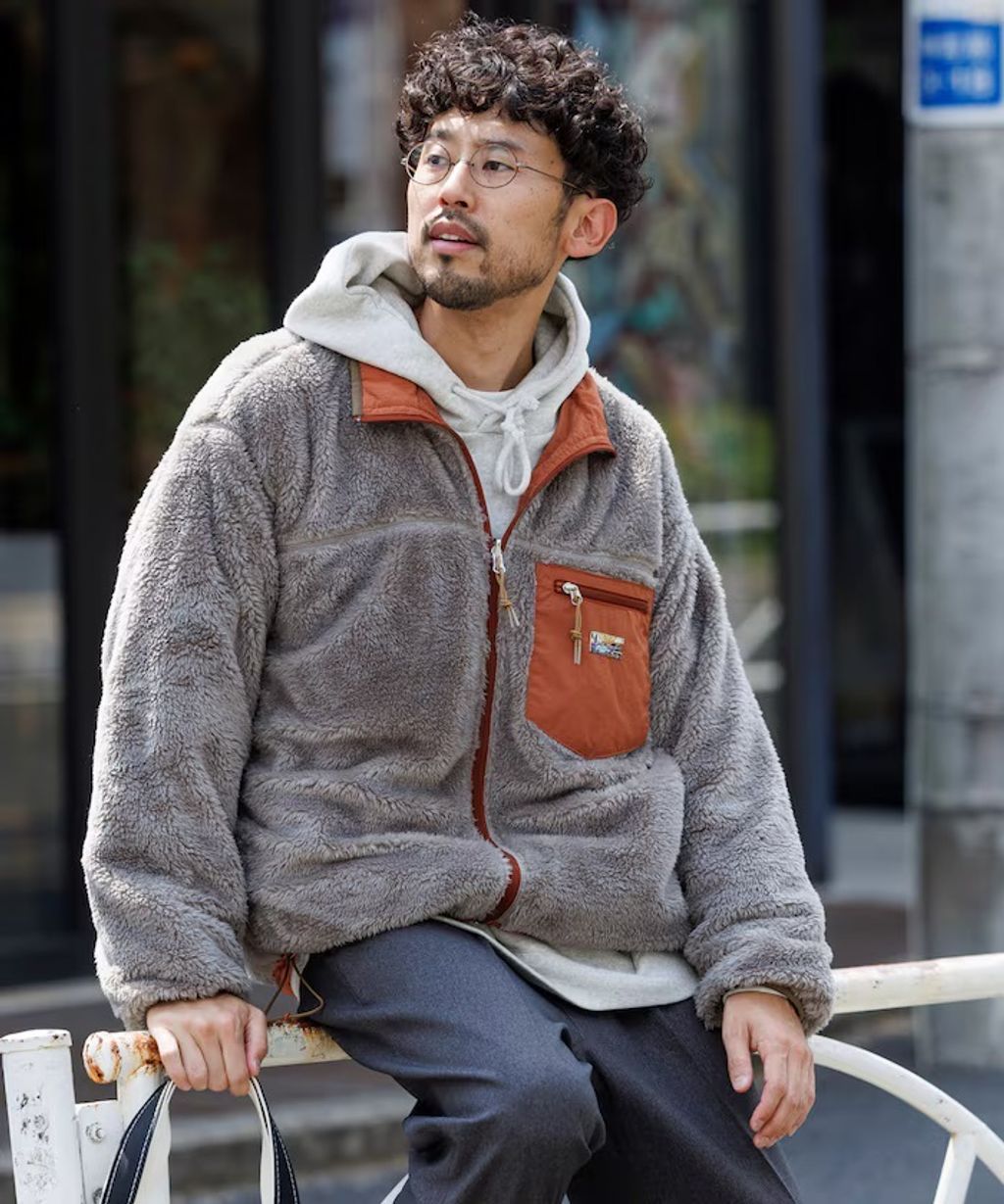 FREAKS STORE 雙面兩穿2way尼龍×羊羔絨保暖外套_56