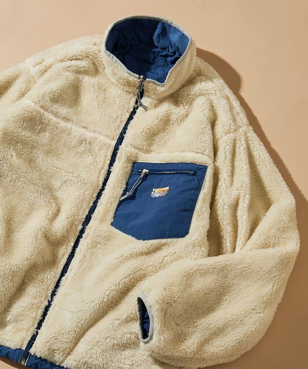 FREAKS STORE 雙面兩穿2way尼龍×羊羔絨保暖外套_46