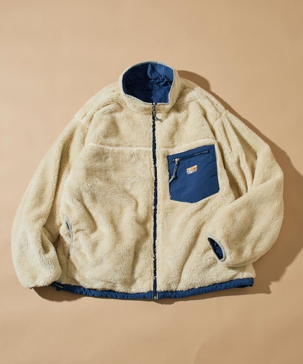 FREAKS STORE 雙面兩穿2way尼龍×羊羔絨保暖外套_45