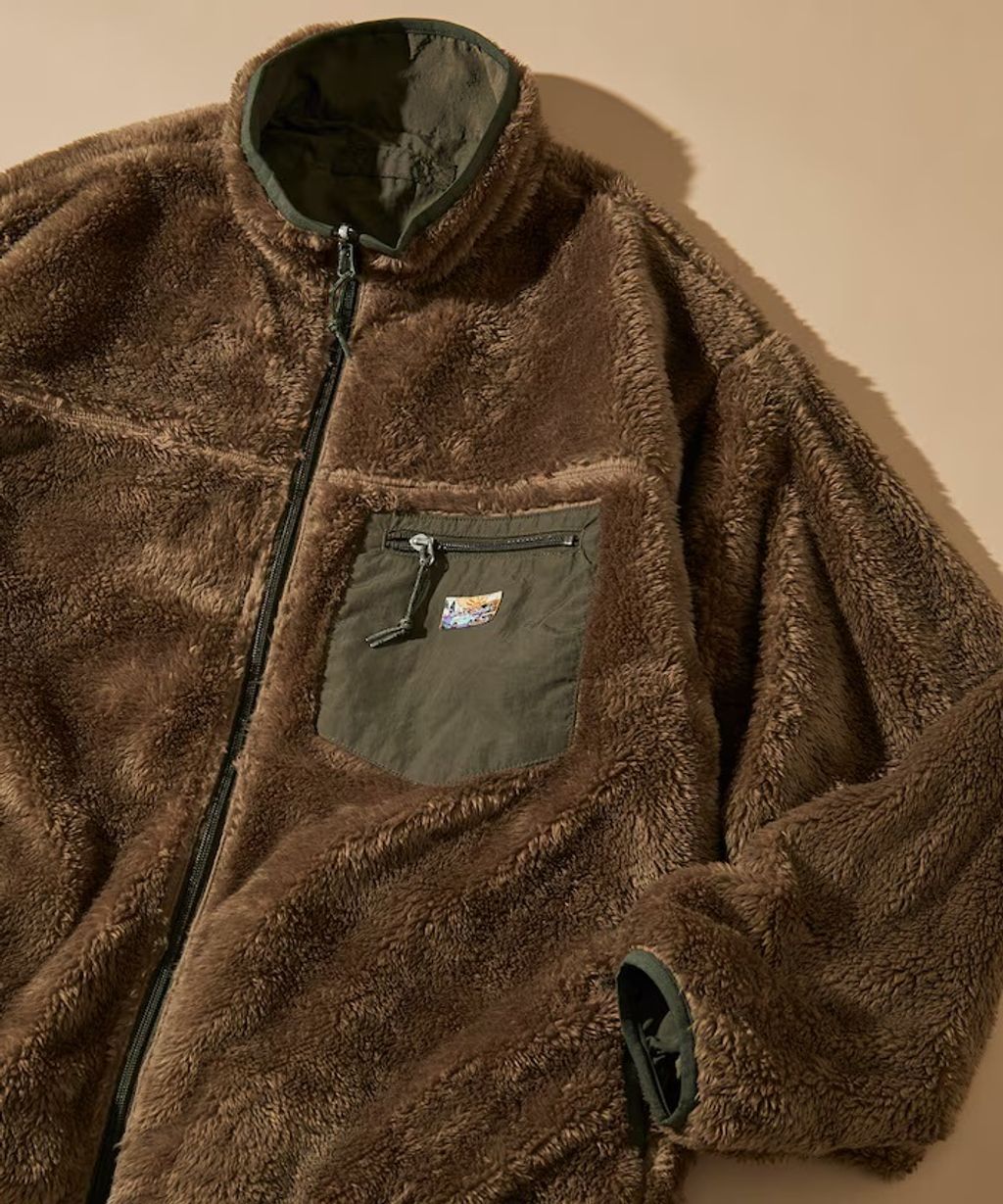 FREAKS STORE 雙面兩穿2way尼龍×羊羔絨保暖外套_42