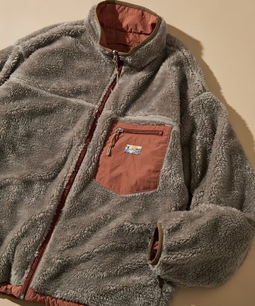 FREAKS STORE 雙面兩穿2way尼龍×羊羔絨保暖外套_36