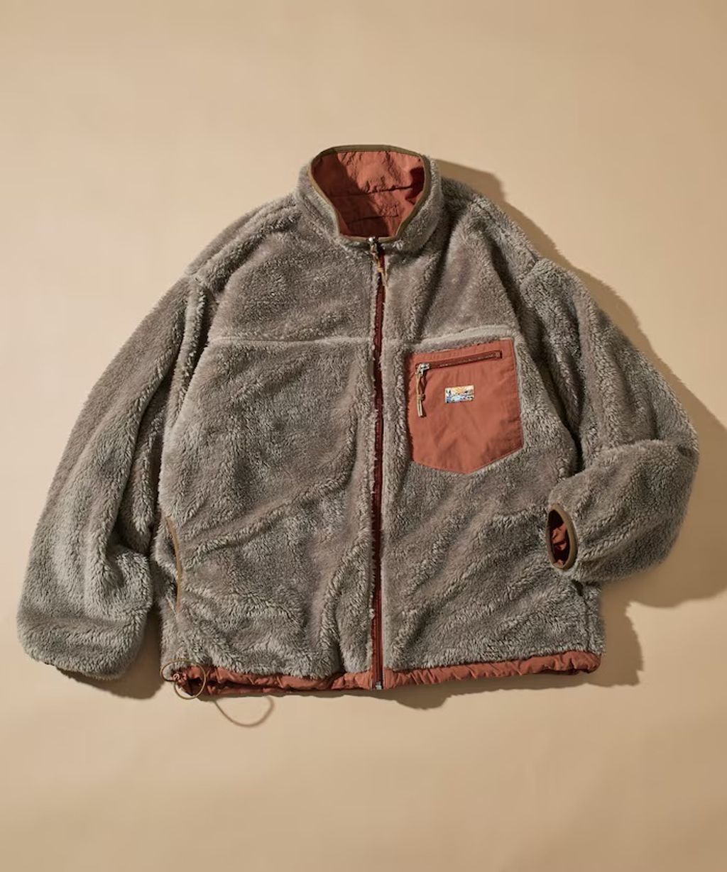 FREAKS STORE 雙面兩穿2way尼龍×羊羔絨保暖外套_35