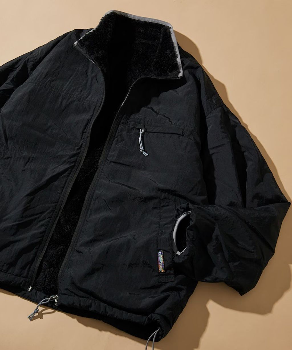 FREAKS STORE 雙面兩穿2way尼龍×羊羔絨保暖外套_23