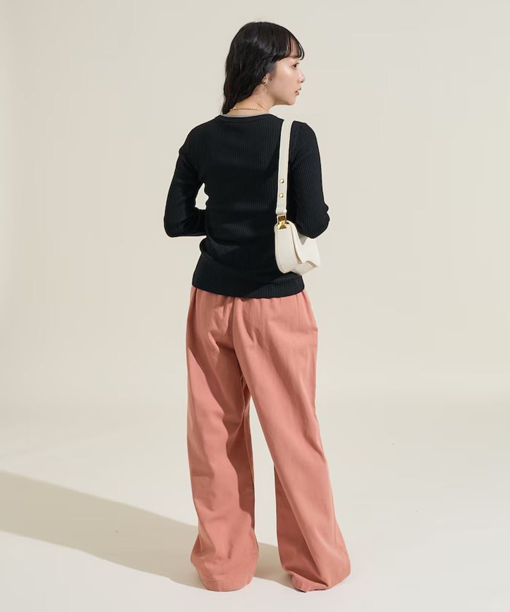 FREAKS STORE 假兩件薄紗內搭拼接羅紋薄針織上衣_12