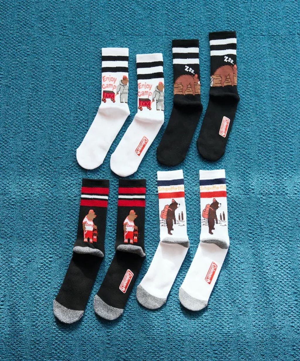 Coleman x FREAKS STORE 秋冬專用適中厚度保暖長襪_42