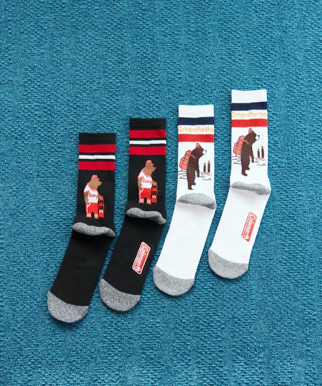 Coleman x FREAKS STORE 秋冬專用適中厚度保暖長襪_39