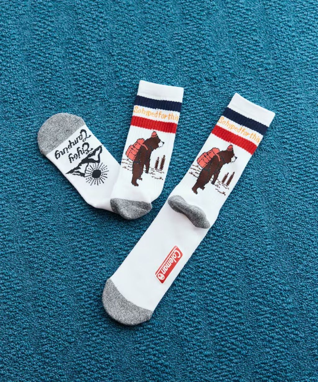 Coleman x FREAKS STORE 秋冬專用適中厚度保暖長襪_18