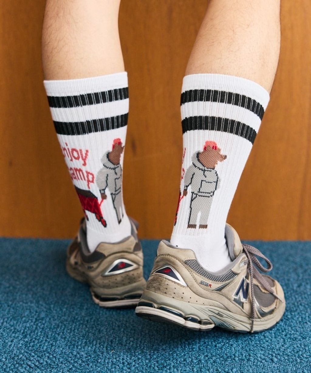 Coleman x FREAKS STORE 秋冬專用適中厚度保暖長襪_11