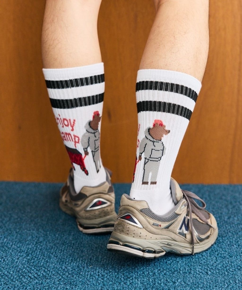 Coleman x FREAKS STORE 秋冬專用適中厚度保暖長襪_10