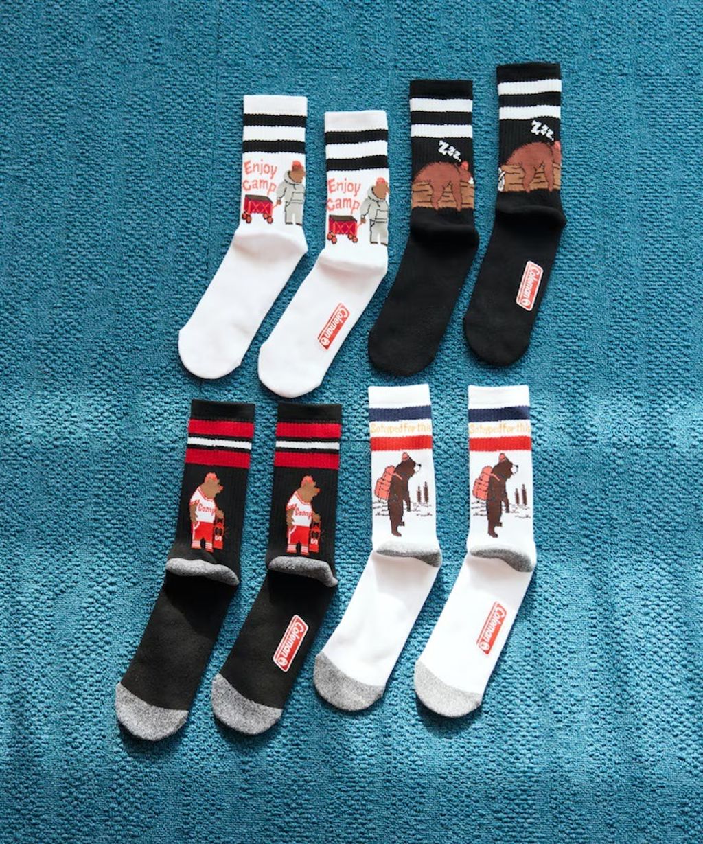 Coleman x FREAKS STORE 秋冬專用適中厚度保暖長襪_5