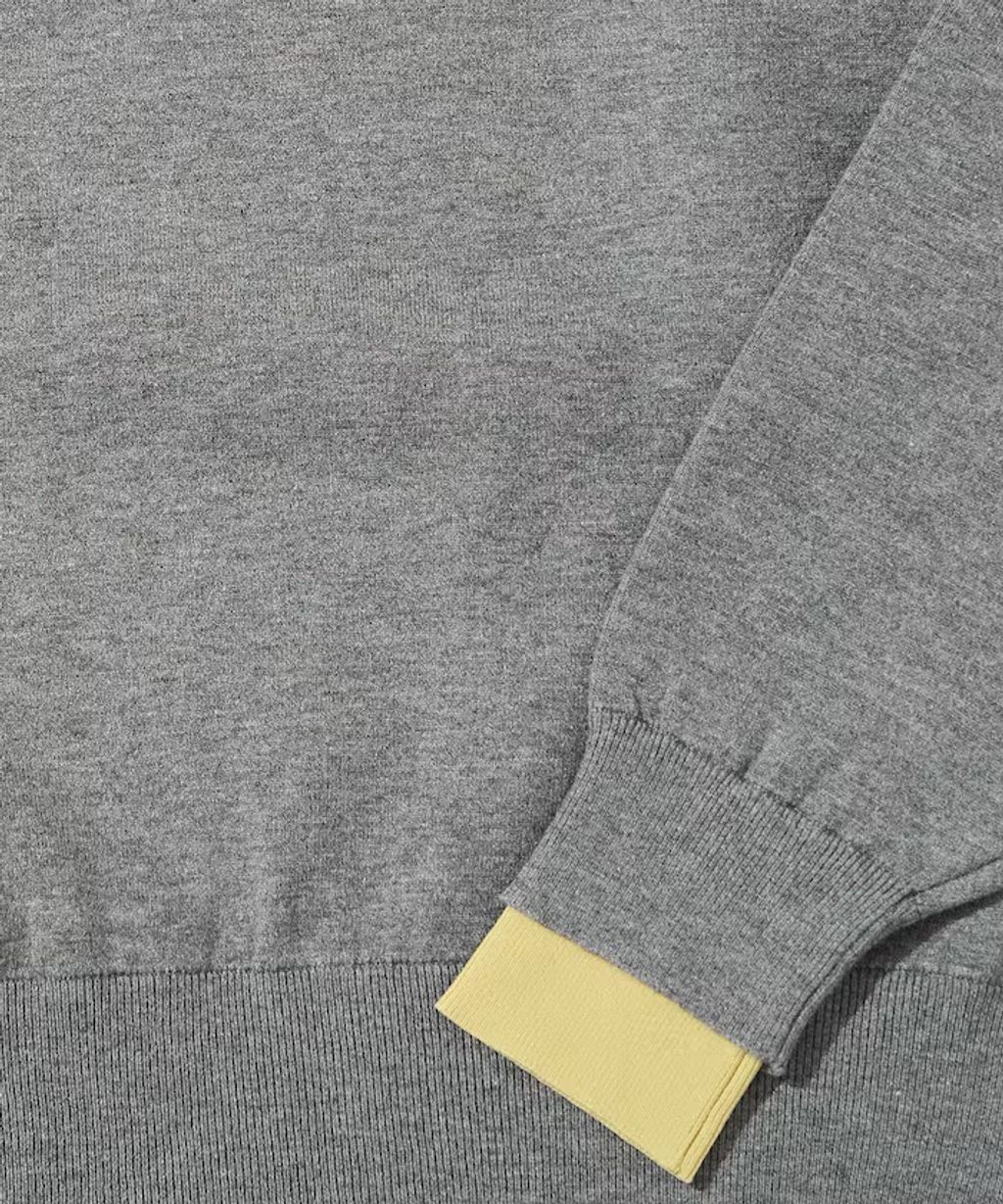 FREAKS STORE oversize輕盈保暖假兩件針織大學T_7