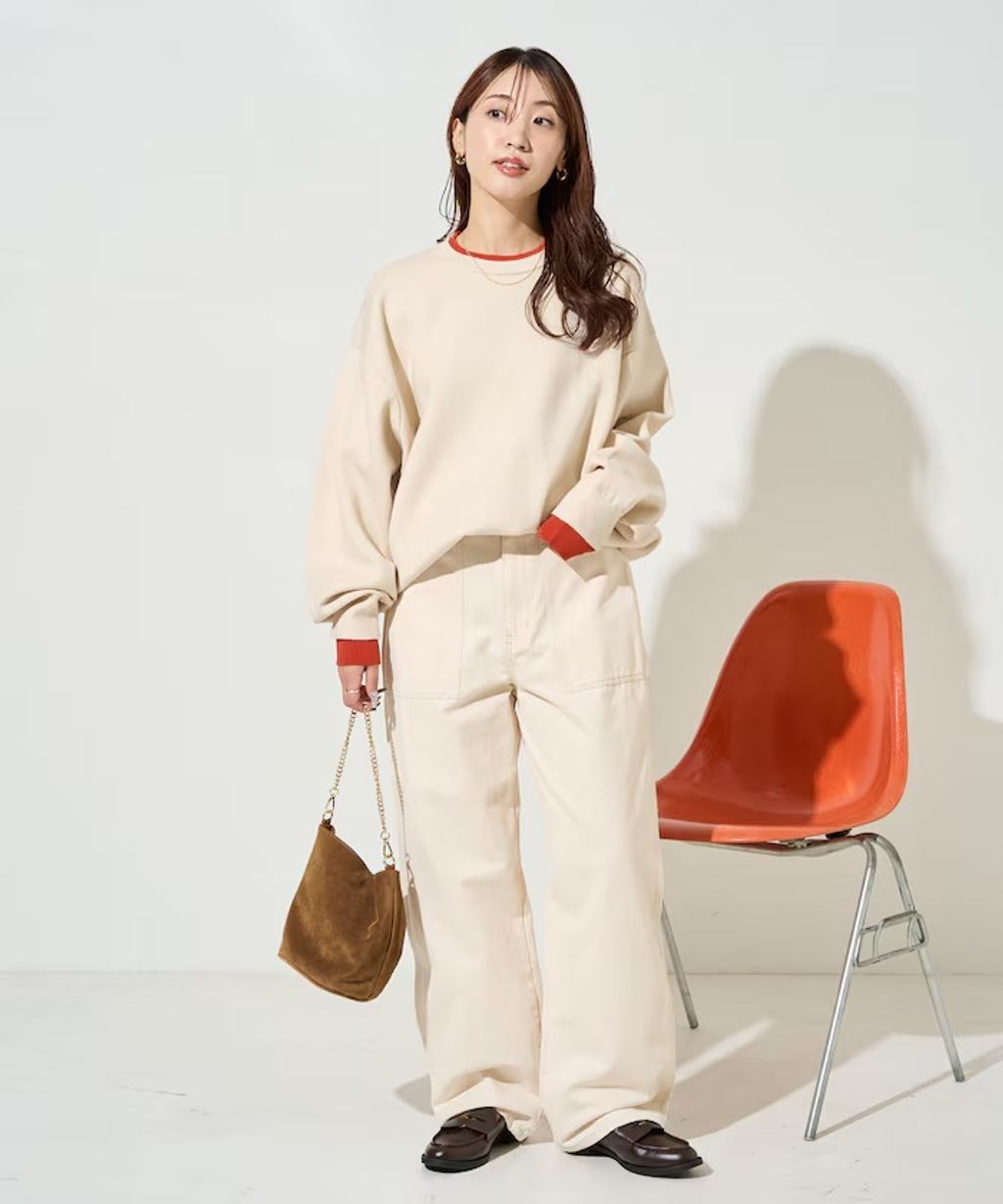 FREAKS STORE oversize輕盈保暖假兩件針織大學T_11