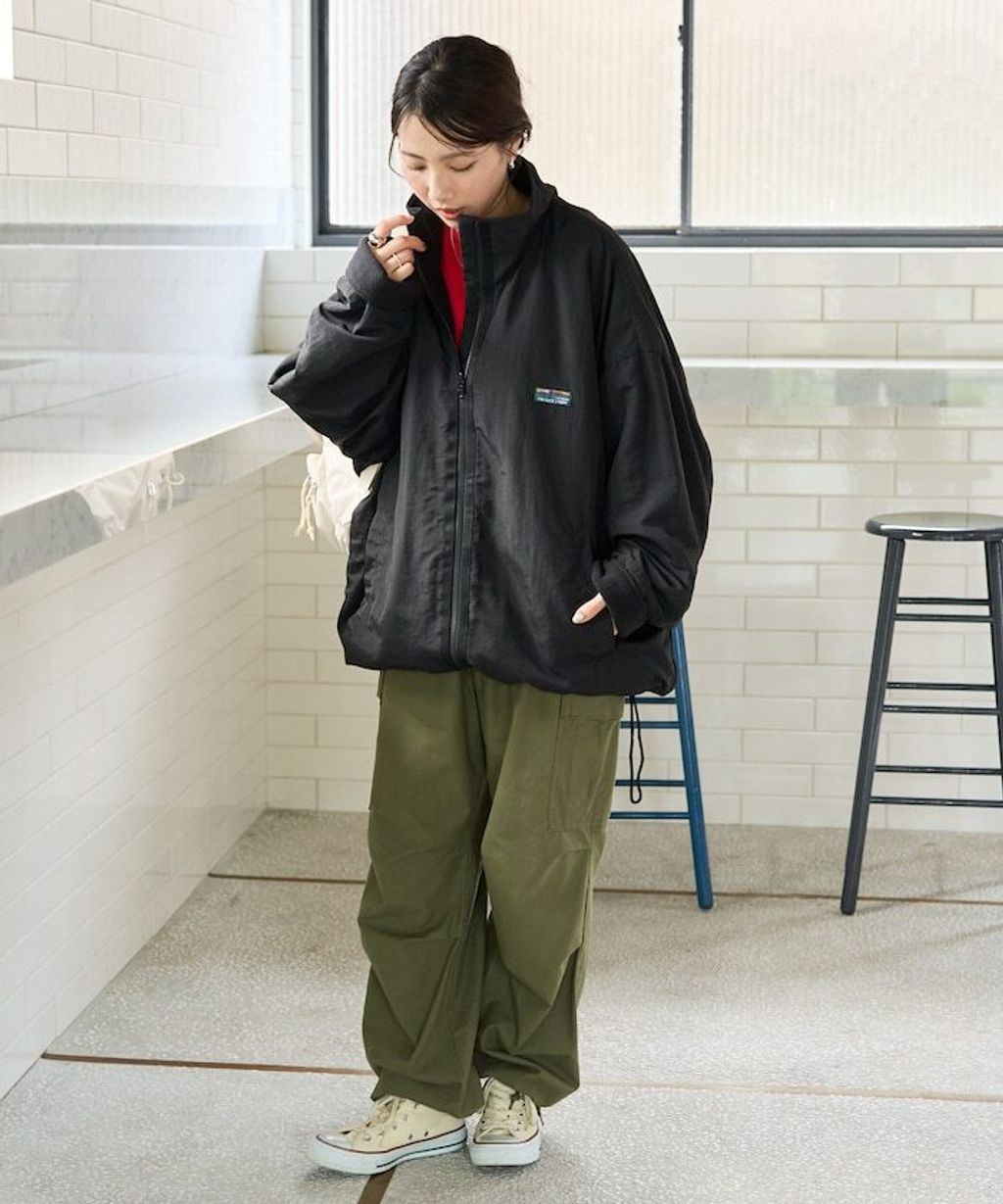 FREAKS STORE OUTDOORS可拆式帽子雙面兩穿裏刷毛外套(女款)_63